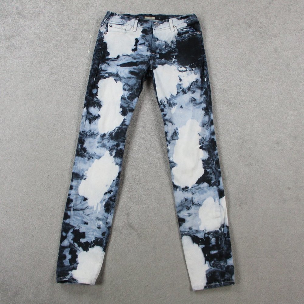 Stylish Black and White Women's Jeans